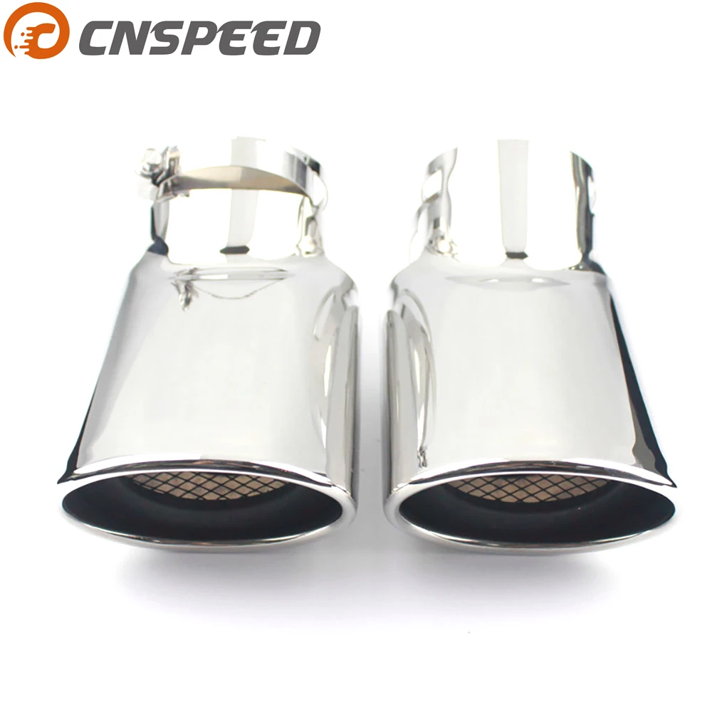 CNSPEED Модифицированная Автомобильная Концевая выхлопная труба глушитель