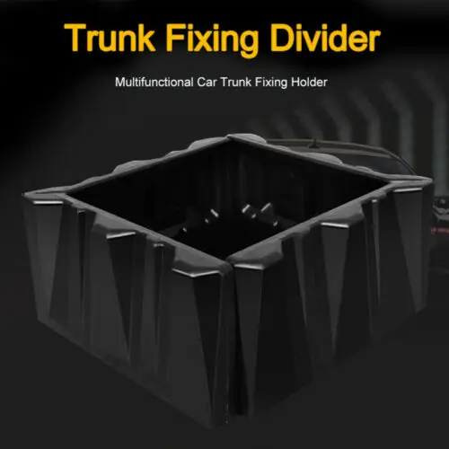

Car Rear Trunk Storage Fixed Luggage Cargo Partition Non-slip Organizer Stowing Tidying Prevention Sundry Scattering And Rolling