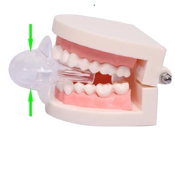 

10 Pcs Silicone Anti Snoring Tongue Retaining Device Snore Solution Sleep Breathing Apnea Night Guard Aid Stop Snore Sleeve