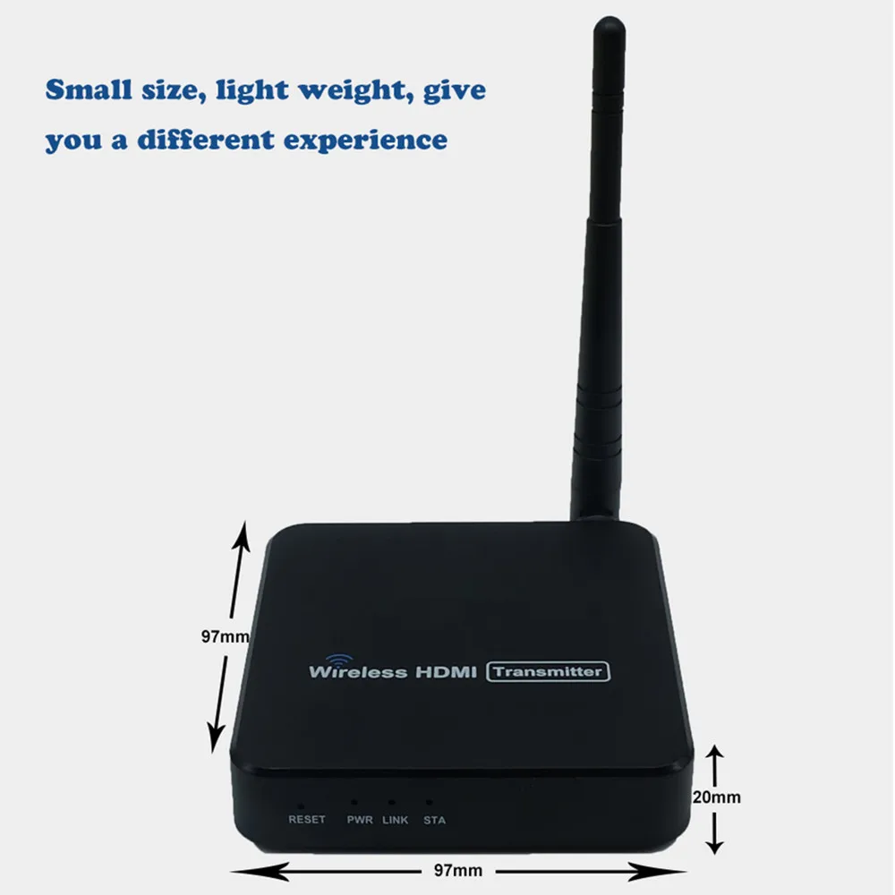  ZY-DT216 5GHz Wireless Transmission System Wireless HDMI Extender Transmitter Receiver Video WIFI 1