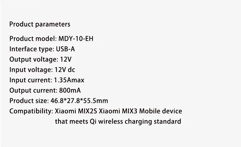 Новое беспроводное зарядное устройство Xiao mi 20W Max 15V для мобильного телефона mi 9(20 W) mi X 2 S/3(10 W) Qi EPP(5 W) для iPhone XS XR XS MAX