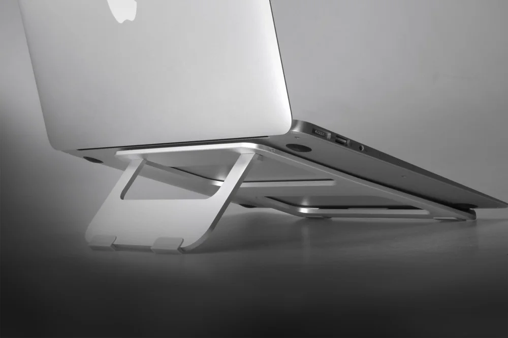 ZVRUA Universal Aluminum Alloy Tablet Holder For Macbook Pro Laptop Stand Holder Accessories For iPad Pro 12.9 Metal Support