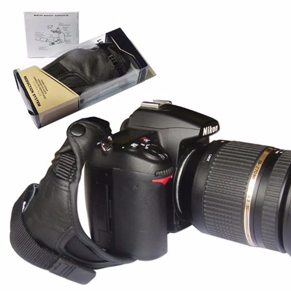 Ремешок из натуральной кожи для камеры Canon 760D 750D 700D 650D 70D 60D T6s T6i 60Da 5DsR DSLR|belt for