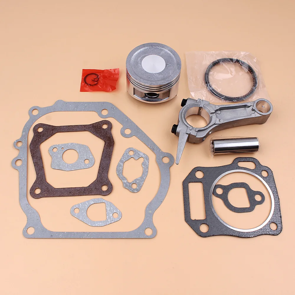 68MM Piston Ring Connecting Rod Engine Full Gasket Set For HONDA GX160 GX 160 5.5HP 4-Cycle Gas Engine Generator Water Pump 5