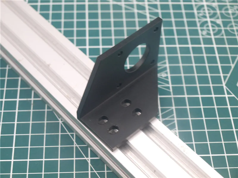 1 قطعة الألومنيوم Y جهاز تثبيت المحرك ل AM8/Anet 3D طابعة المعادن Y محرك متدرج جبل 2040 v-فتحة