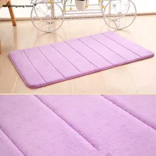 1 шт водяной Впитывающий Коврик Ванная комната коврик лохматый памяти пенный ванный коврик набор кухонной двери ковер для нескользящий, для туалета OU 101