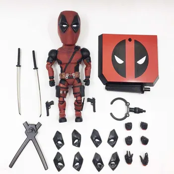 

Marvel Original High Quality Mutation Arts Deadpool 2 BJD PVC Action Figure Collectible Model Toys