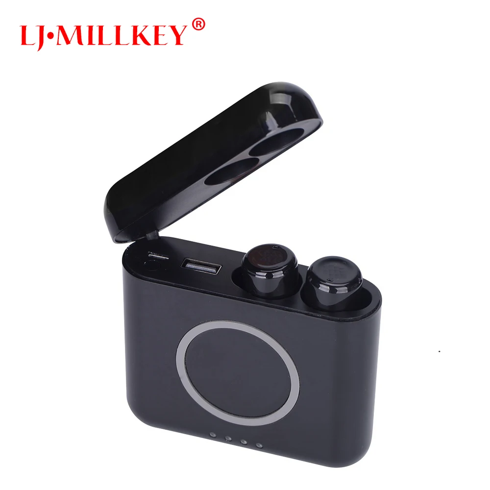 

Bluetooth Touch Control Hifi Earphone with MicTWS Wireless Earbuds Stereo Microphone for Phone With Charger Box LJ-MILLKEY YZ159