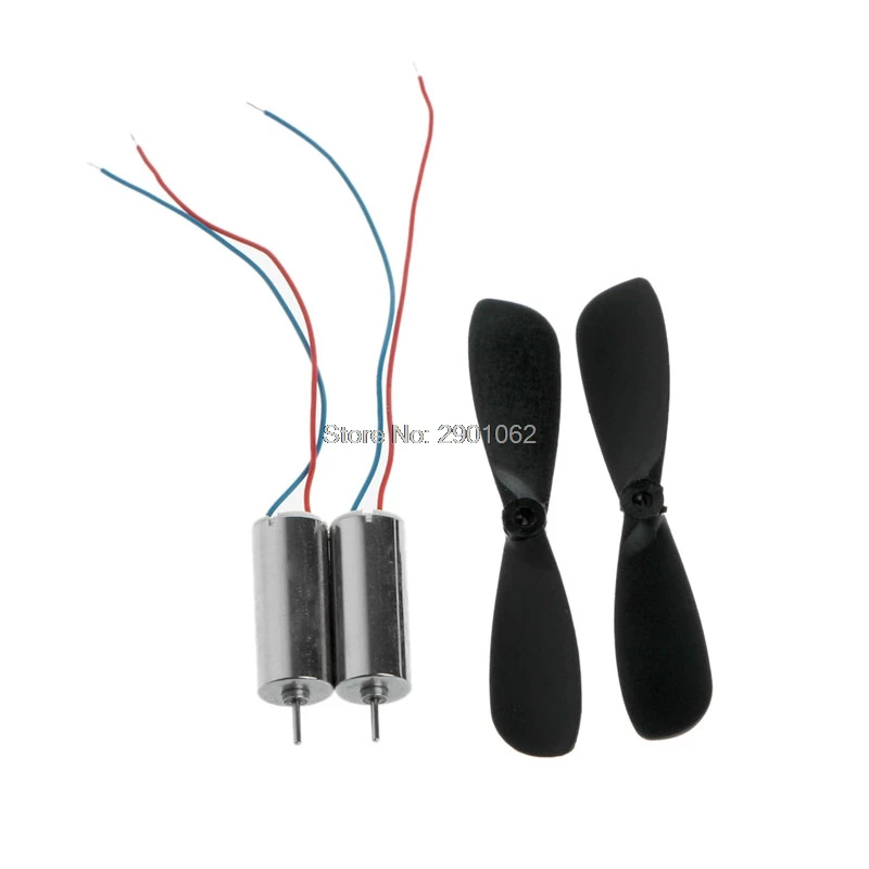 

1 Pair DC 3.7V Micro DIY Helicopter Coreless Motor With Propeller Great Torque AP16