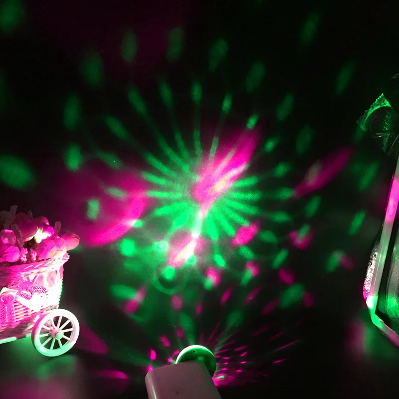 Led Mini USB RGB Stage Night Lamp Portable Sound  Touch Sense Laser Projector Neon Light Crystal Magic Ball For Xmas Party KTV (18)