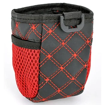 

Red Back Car Storage Box Car Air Conditioning Outlet Sundry Storage Bag Mobile Pocket Organizer Holder