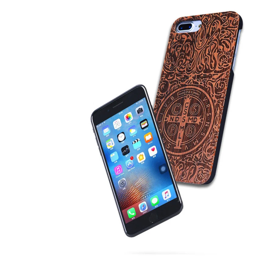 iphone 8 plus case Retro PC+Wood Skull Case for iPhone XS Max Novelty Vintage Phone Cases Cover for iPhone XS XR SE 5S 7 8 Plus 6s 6 Wooden Shell iphone 6 cardholder cases