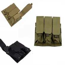 Охотничий Многофункциональный тактический Молл поясной кошелек мини-пуля Тройная журнальная сумка чехол для кружек для пистолета