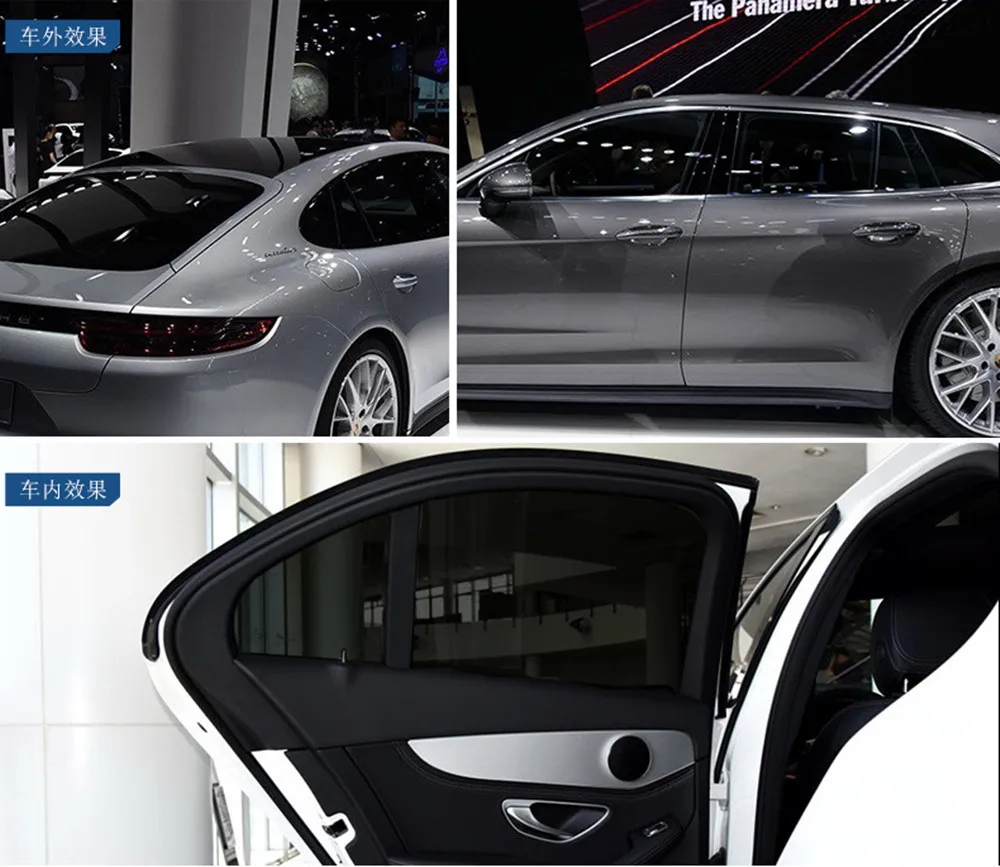 

1.52m x 5m 10% VLT Office Car Home Window Tint VLT Film 99% Anti-UV Proof Black IR Reduction 99% Hot Sale