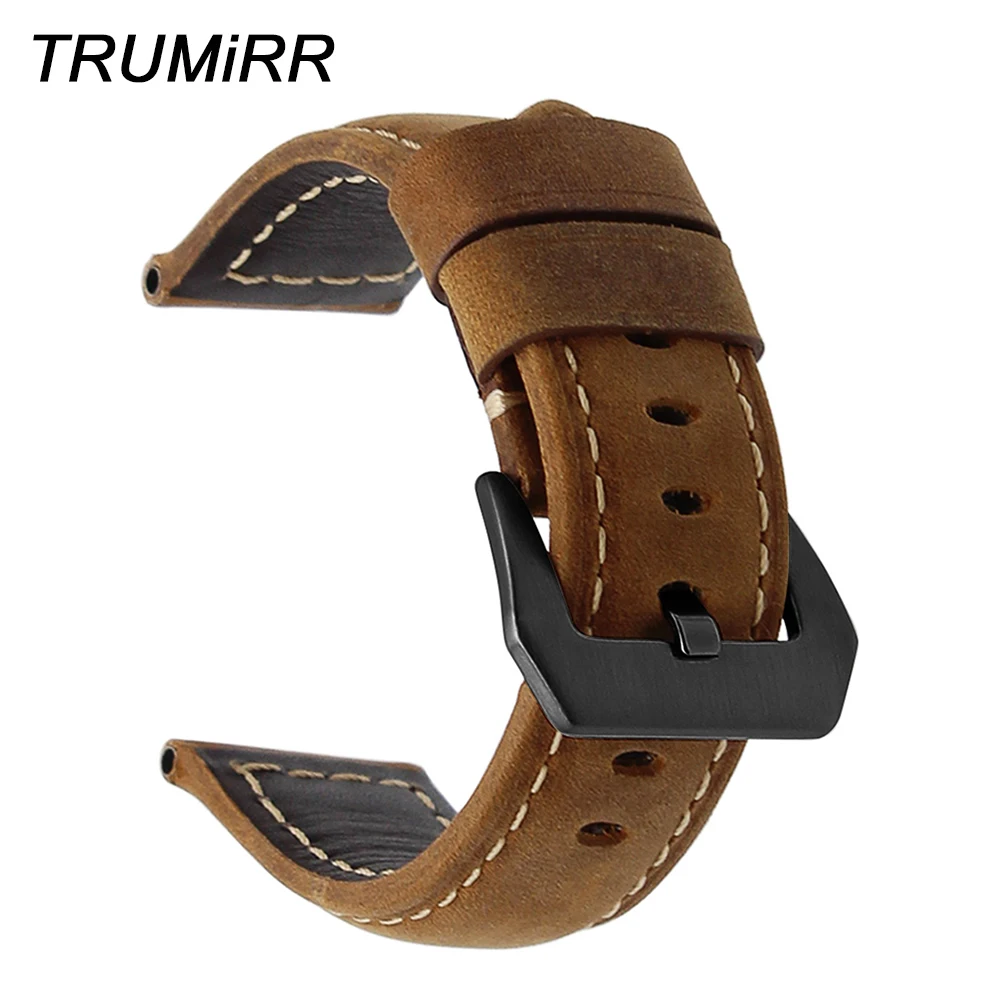 

Italian Genuine Leather Watchband +Tool for Suunto 9/Ambit 3 Vertical/Spartan Sport HR Handmade Watch Band Wrist Strap Bracelet