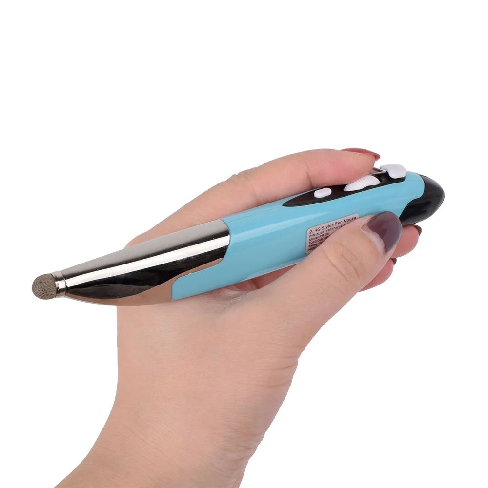 For Desktops Computer 2.4GHz USB Wireless Special Design Optical Mouse Laser Pointer Adjustable 1600DPI Touch Pen | Компьютеры и офис