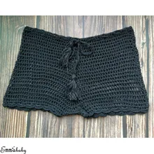 Модная женская одежда из полиэстера, однотонные летние однотонные Шорты для плавания, бикини, купальная Одежда для мальчиков, короткие вязаные плавки