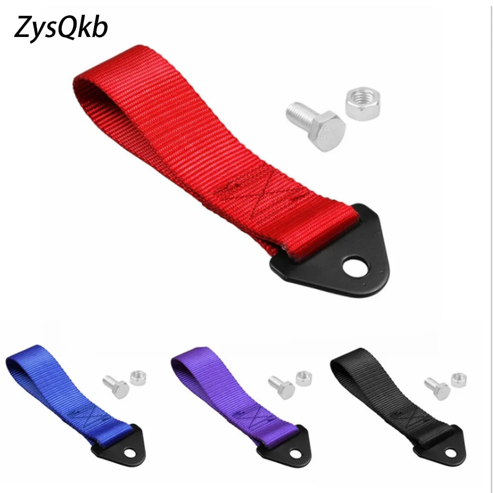 جديد سحب حزام عالية الجودة سباق سيارة Tow Strap/سحب الحبال/هوك/سحب القضبان مع الترباس و الجوز جديد سحب حزام عالية الجودة سباق سيارة Tow Strap/سحب الحبال/هوك/سحب القضبان مع الترباس و الجوز