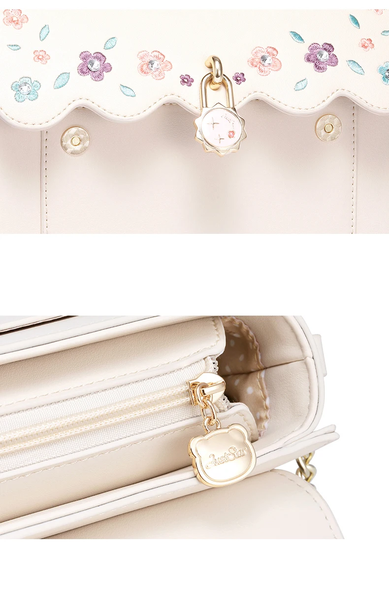 Just star women leather shoulder bag 8