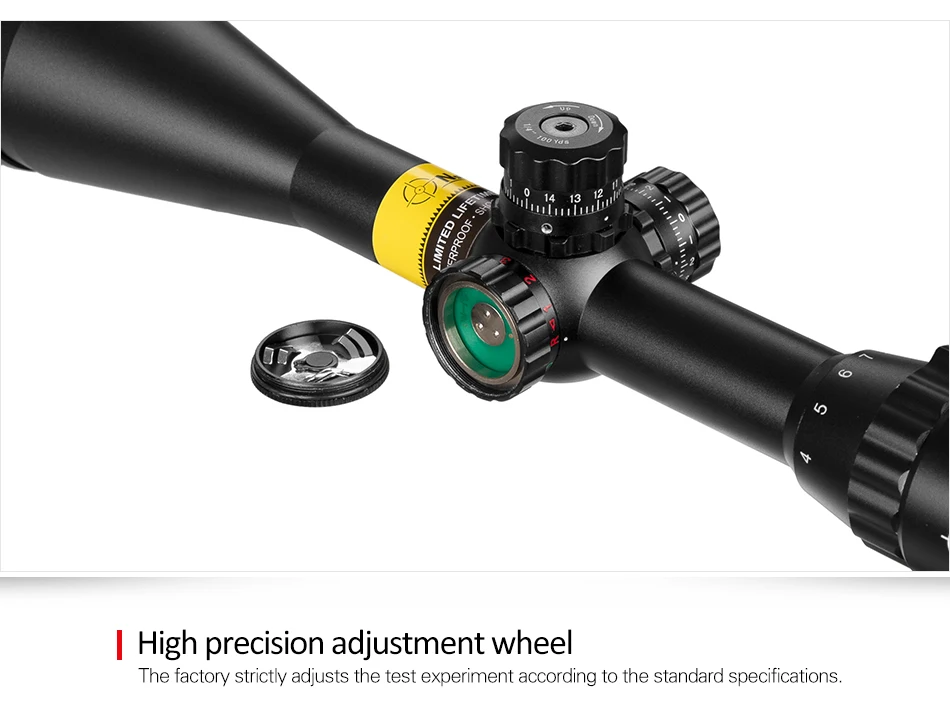 Rifle de ar ao ar Nsirius Precisão Óptica Vermelho & Verde Iluminado Mil Dot Rifle Scope Caça Escopo Livre 4-16x50 Aoe 15 Esporte e Lazer