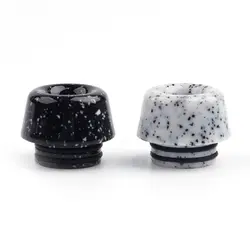 Полимерный капельный наконечник/потека 810 мундштук классический черный, белый цвет для электронных сигарет поле Mod Vape аксессуары для