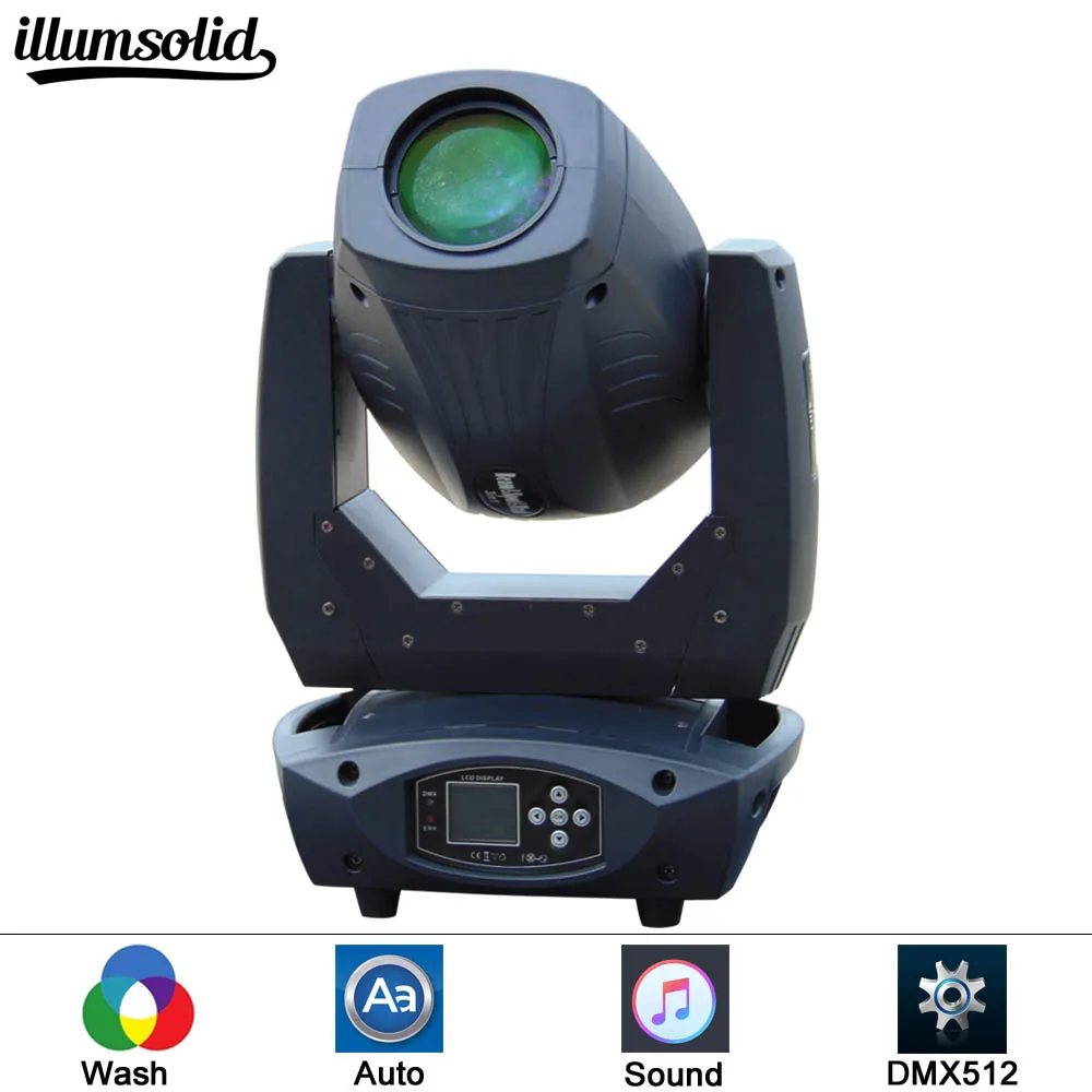 

200W LED Moving Head Light Beam Spot Wash 3in1 Party DJ stage light night KTV bar dj equipment