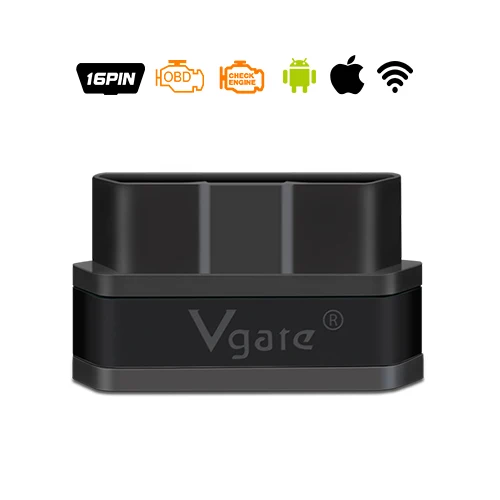 Vgate iCar2 ELM327 Wifi/Bluetooth OBD2 диагностический инструмент для IOS iPhone/Android/PC icar 2 Bluetooth wifi ELM 327 OBDII считыватель кода - Цвет: ICAR 2 WIFI