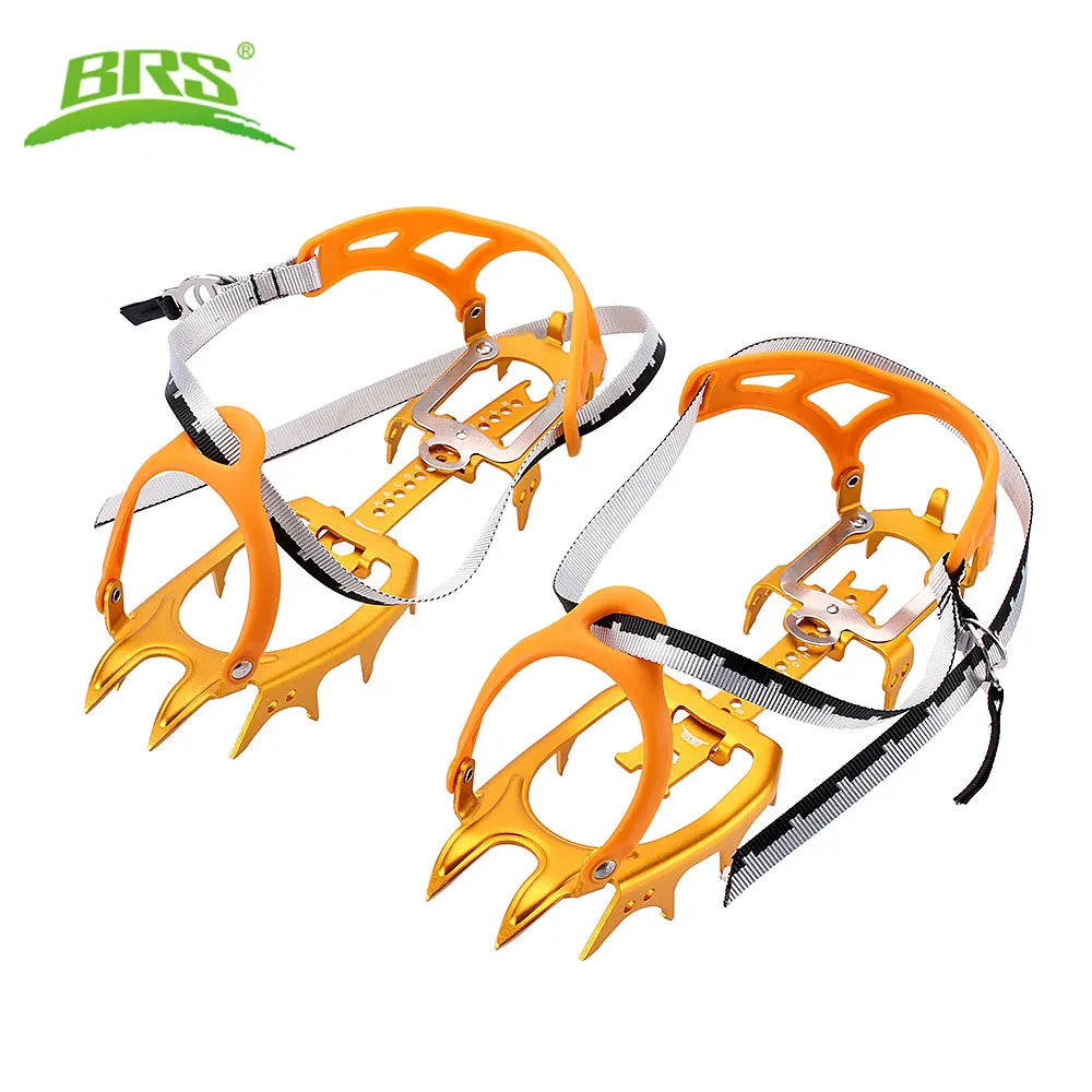 BRS S3 Ultralight 14 Teeth Aluminium Alloy Bundled Crampons Ice Gripper