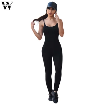

Womail Jumpsuit Playsuits Womens Sexy Bodysuit Condole belt Sports Clubwear Party Bandage Long Jumpsuits 2019 Apr26