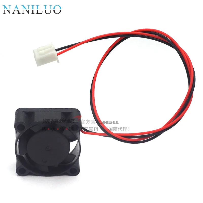 NANILUO 2510 S 2 провода DC 12 V 0.08A 25*25*10 мм 25 мм бесщеточный dc мини вентилятор охлаждения