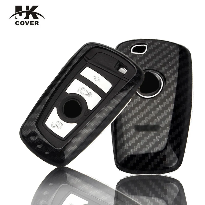 JKCOVER for bmw carbon fiber Key Case for bmw 5 series 525li/3 series 320i/7 series 730li/X3