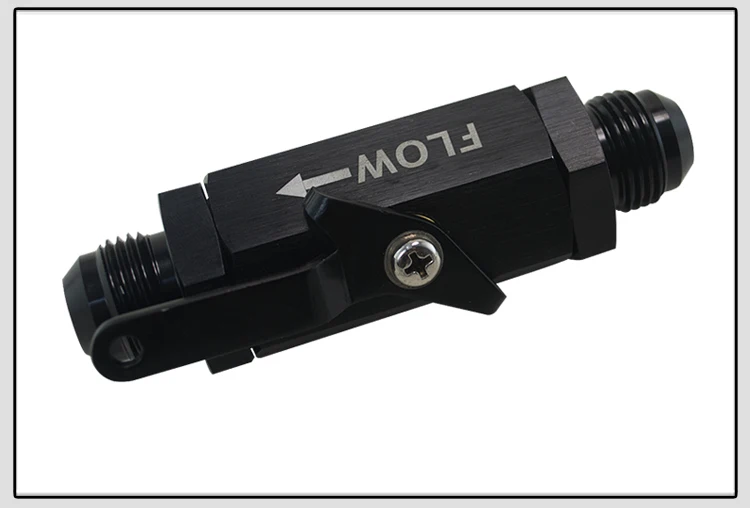 WLR RACING-AN10 10AN-10 запорный штуцер, алюминиевый черный WLR-WLPV72-10