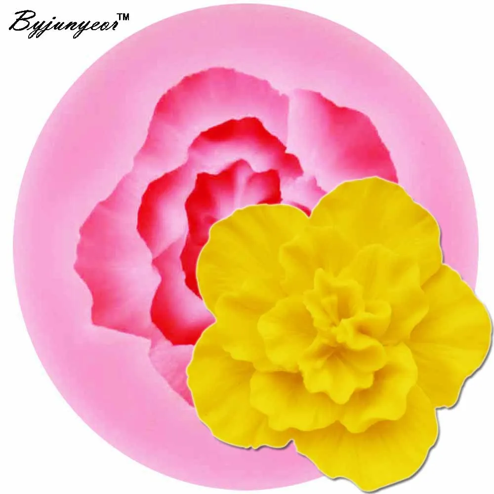 Эпоксидные силиконовые формы Byjunyeor Hibiscus УФ смола инструменты для украшения