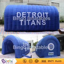 Надувной футбольный мяч туннель спортивный туннель синий футбольный туннель с высоким качеством