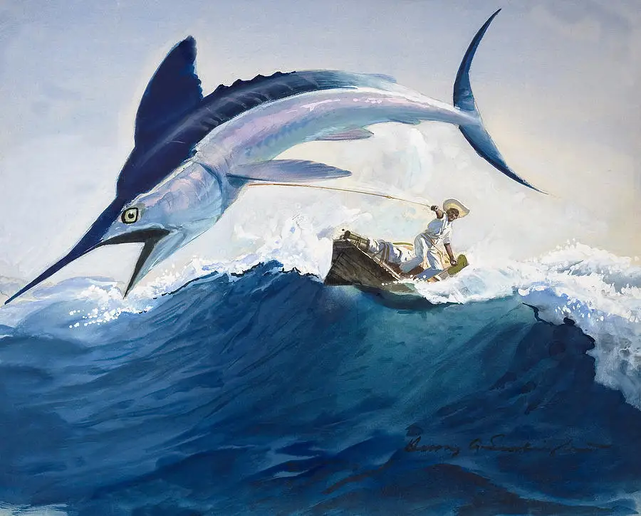 

canvas paintings seascape modern art landscape The Old Man And The Sea handmade oil painting High quality