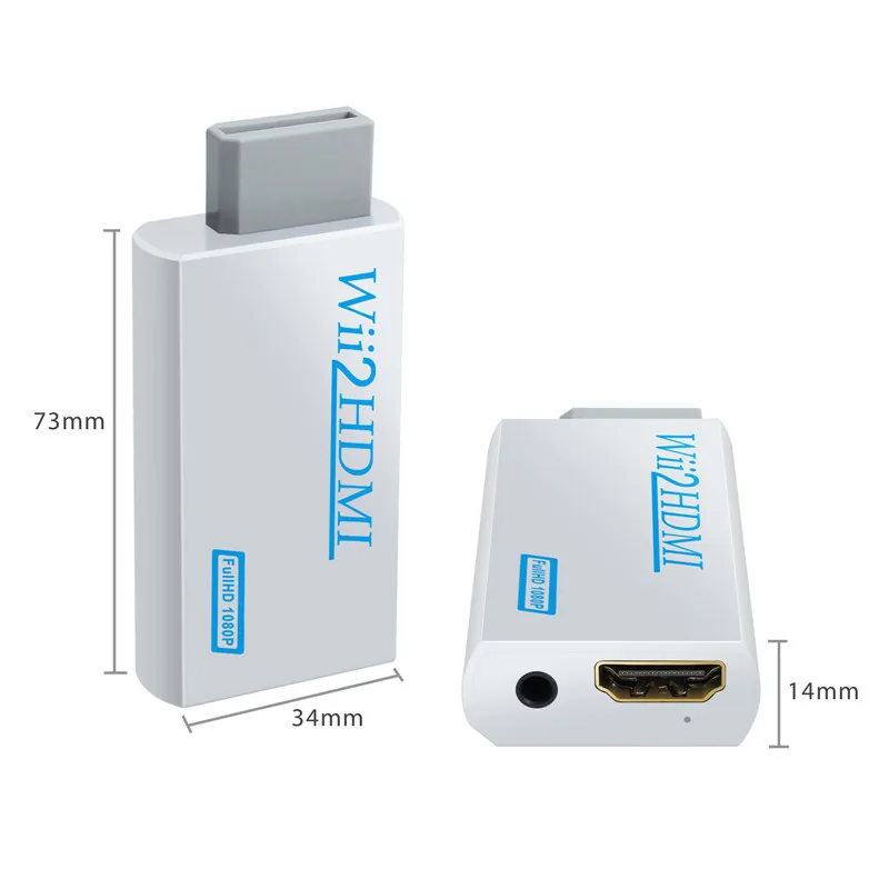 LiNKFOR wii 2HDMI видео конвертер из алюминиевого сплава wii HDMI конвертер wii в HDMI конвертер весы wii сигнал 720p и 1080p
