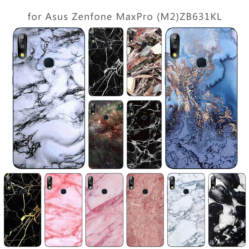 For Asus Zenfone Max Pro M2 ZB631KL Clear Ultrathin Soft Gel Silicone Cases Coque Protective Cover |