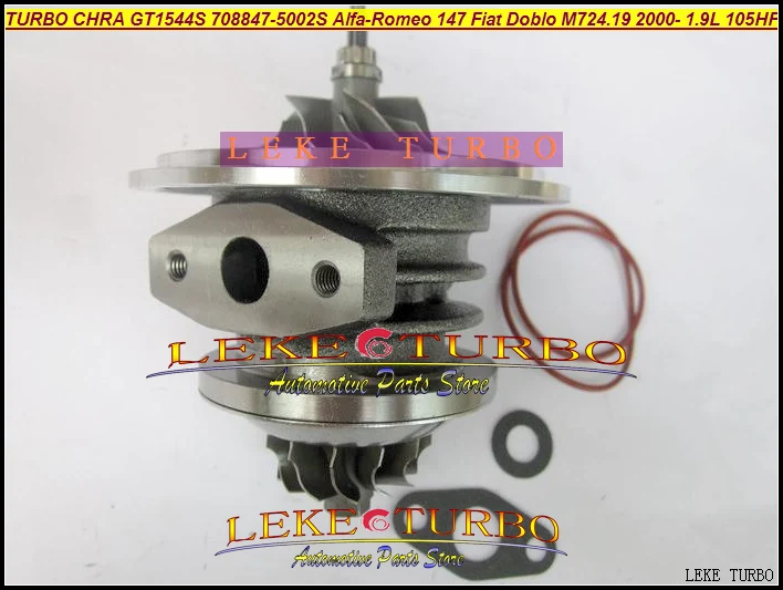 Турбокомпрессор с картриджем CHRA Core GT1444S 708847-0001 708847 для Alfa-Romeo 147 Fiat Doblo Bravo 2000-M724.19 1.9L