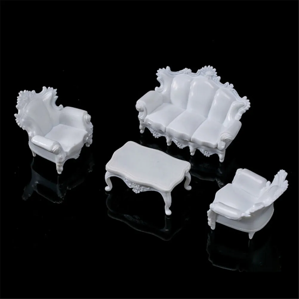 

1 Set Dollhouse Sofa Piano Table Miniature Furniture Sets For Sylvanian Family Accessories Kids Gift Toys Furniture Toys