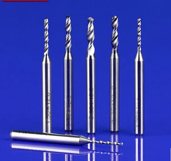 NEW 10PCS PCB Drill bit tungsten alloy on shank drill 0.3-1.2mm circuit boards CNC Drill Bits