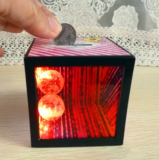 Led Magic Coin Box Bank Piggy Party Prom Supplies Kids Clic Led Magic Coin Box Bank Piggy Party Prom Supplies Kids Clic Flashing Light Up Toy