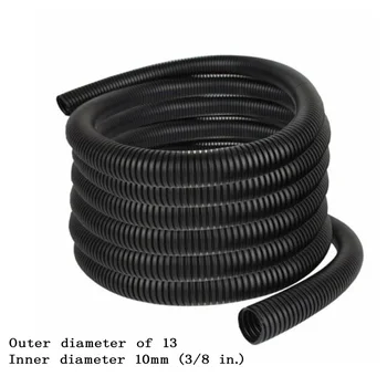 

6.5/10mm Split Loom Wire Flexible Tube Conduit Hose Covers Electrical Cables New