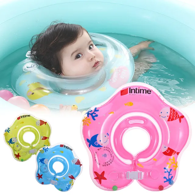 Chaude Gonflable De Natation Anneau de natation bébé accessoires bébé de natation anneau de cou de