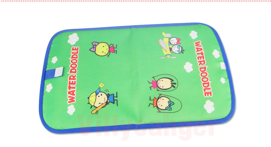 1 шт. 46X29,5 см многоцветный водный коврик для рисования доска с 1 Волшебное стило перьевое игрушка обучающие игрушки, подарки для детей 8849