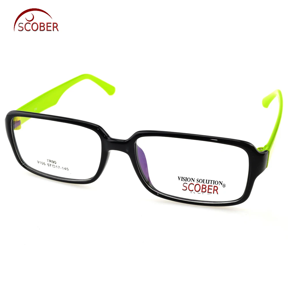 Gafas = Scober Tr90 Ultralight Retro Largest Frame Spectacles Custom Made Prescription Lens Myopia Reading Glasses Photochromic |