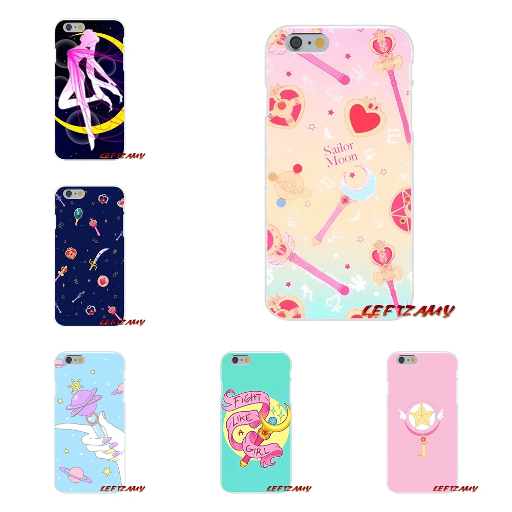 Мягкий силиконовый чехол для телефона Samsung Galaxy S3 S4 S5 MINI S6 S7 edge S8 S9 Plus Note 2 3 4 5 8 Sailor Moon