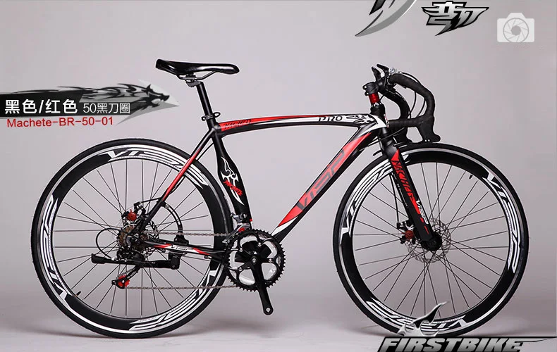 Sale New Brand Road Bike Aluminum Alloy Frame Dual Disc Brake 14 Speed Bicycle Outdoor Sports Cycling Racing Bicicleta 25