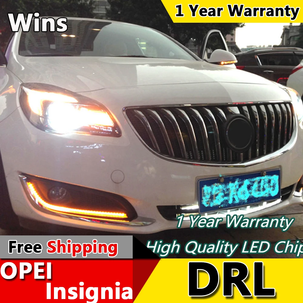 Wins lights LED Fog Lamp for Opel Insignia DRL 2014 2015 LED DRL