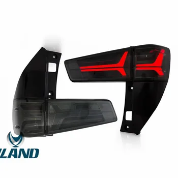 

VLAND factory for Car Tail lamp for Innova LED Tail light 2016-2017 Crysta Taillight with DRL+Reverse+Signal Black color