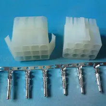 10/50/100 Комплекты 12 P 12way большой тип разъем Дин для RC модель кабель Зарядное устройство аккумулятора airsoft автомобиль